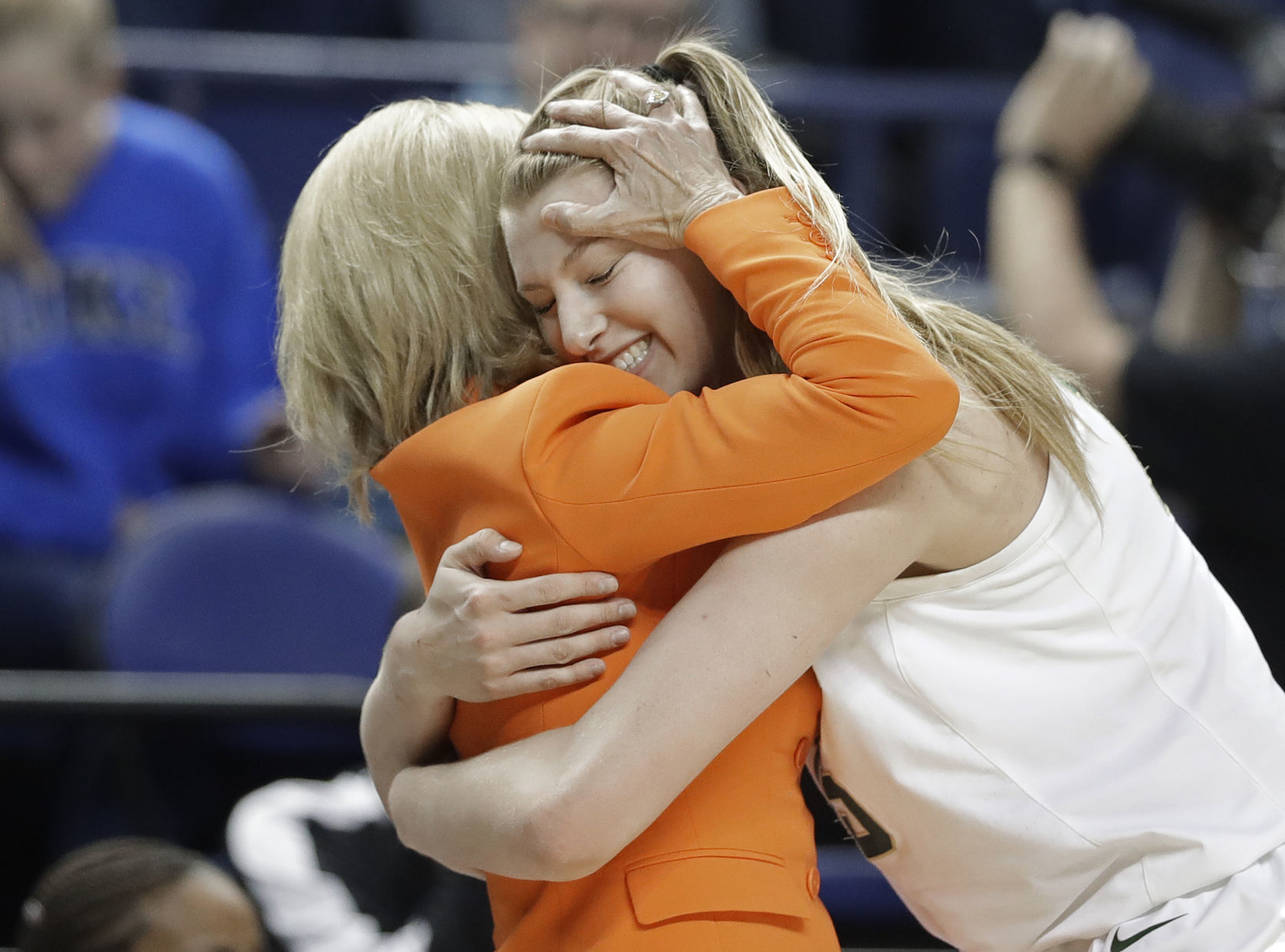 Most Touching Moment: Kim Mulkey’s concern